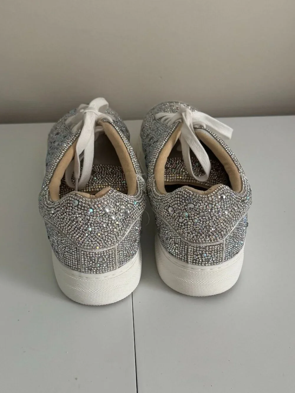 Betsey Johnson Rhinestone Sneakers